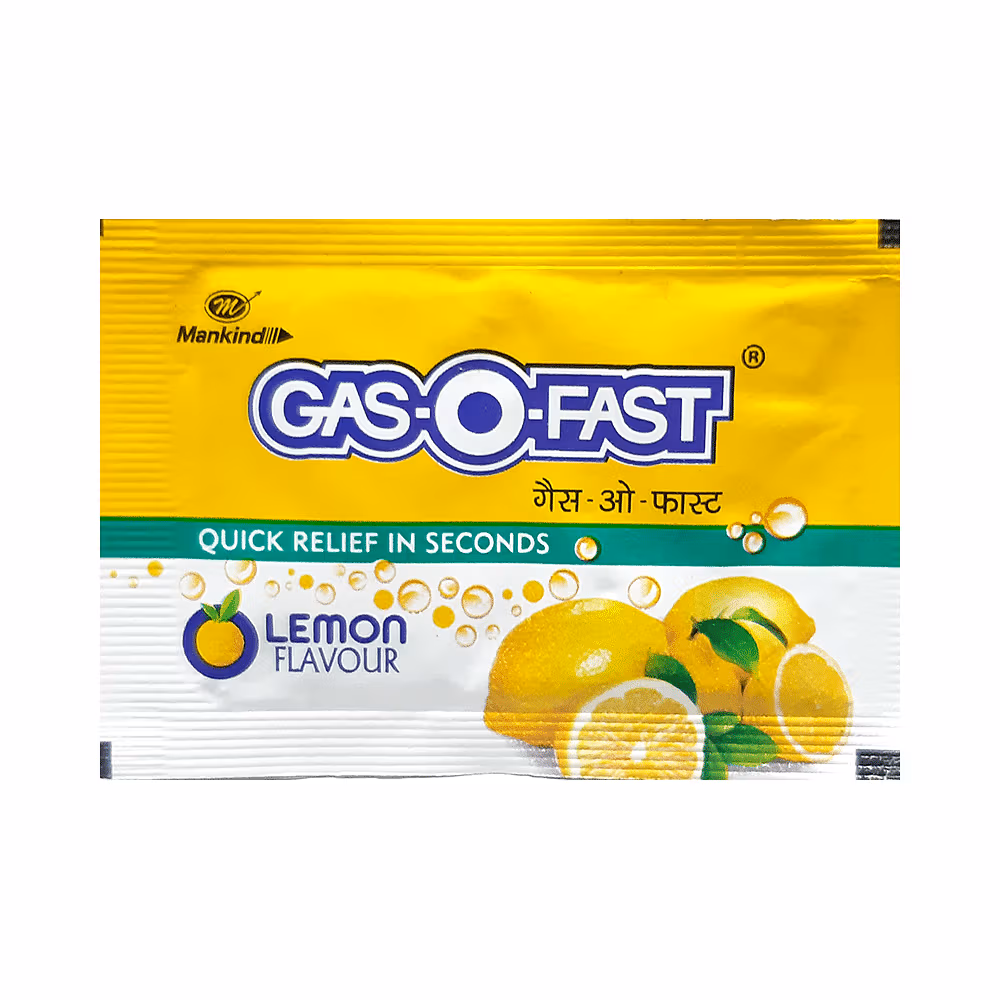Gas-O-Fast Sachet Lemon