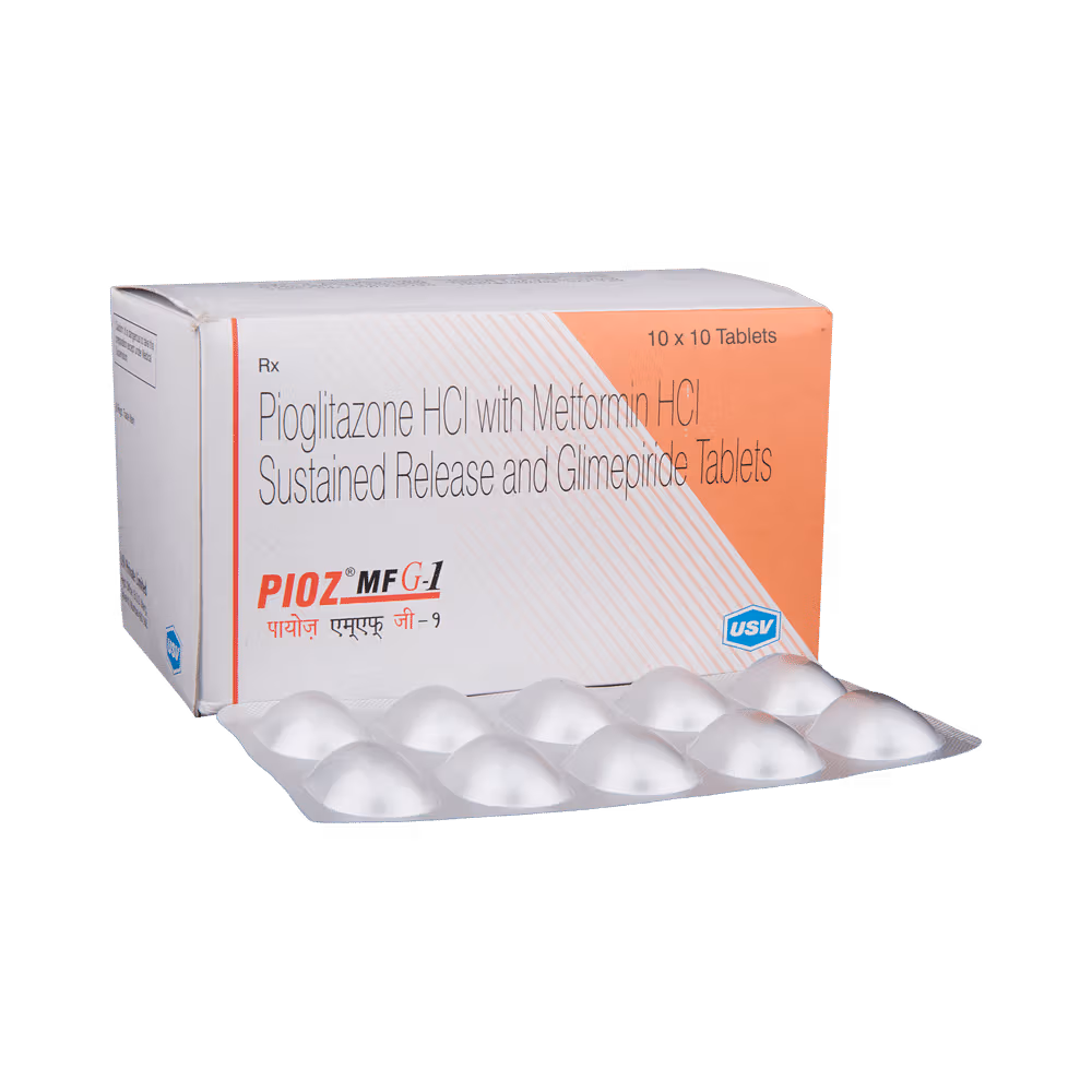 Pioz MF G 1 Tablet SR