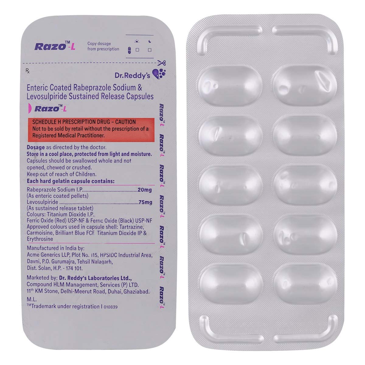 Razo-L Capsule SR