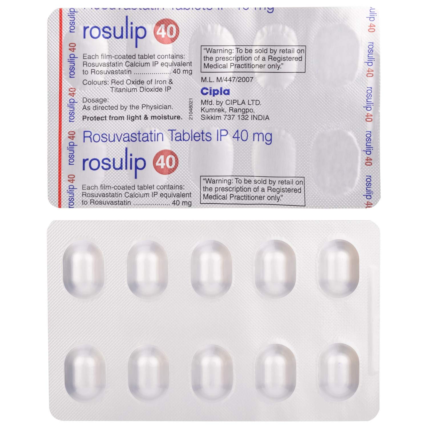 Rosulip 40 Tablet