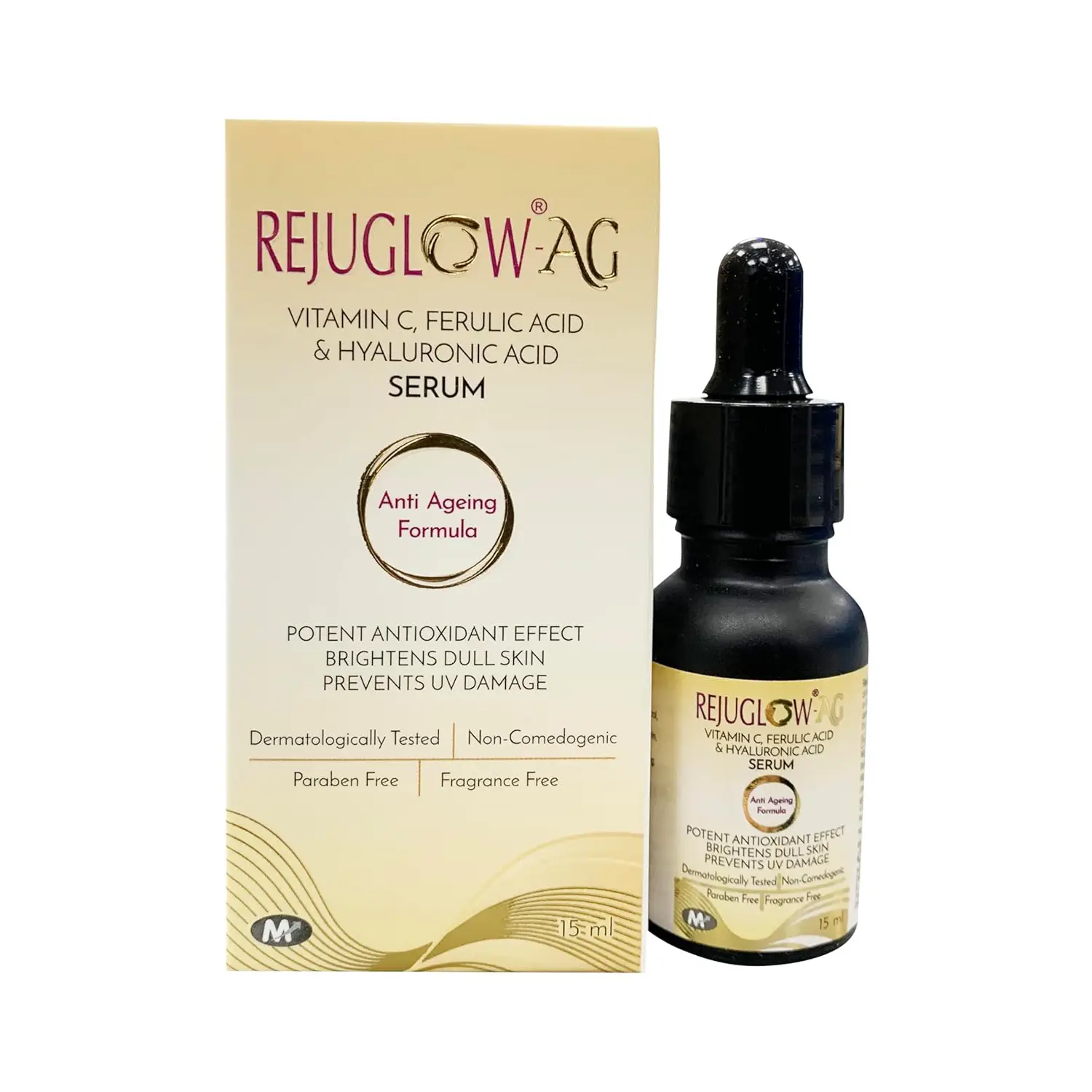 Rejuglow AG Serum for Anti Ageing Effects for Men & Women (15 ml)