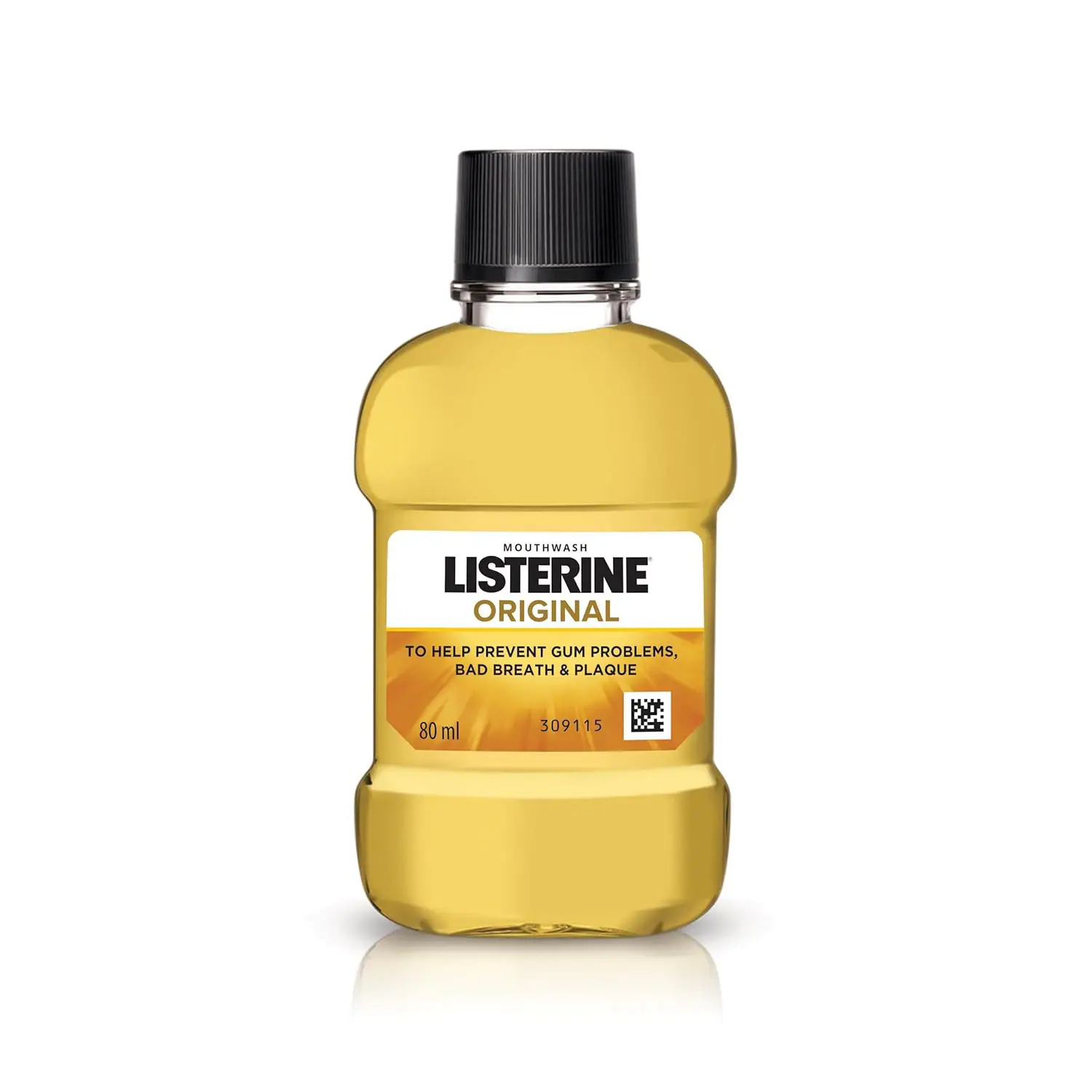 Listerine Original Mouth Wash | For Gum Problems, Bad Breath & Plaque 80ml