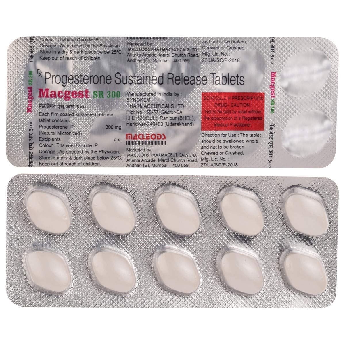 Macgest SR 300 Tablet
