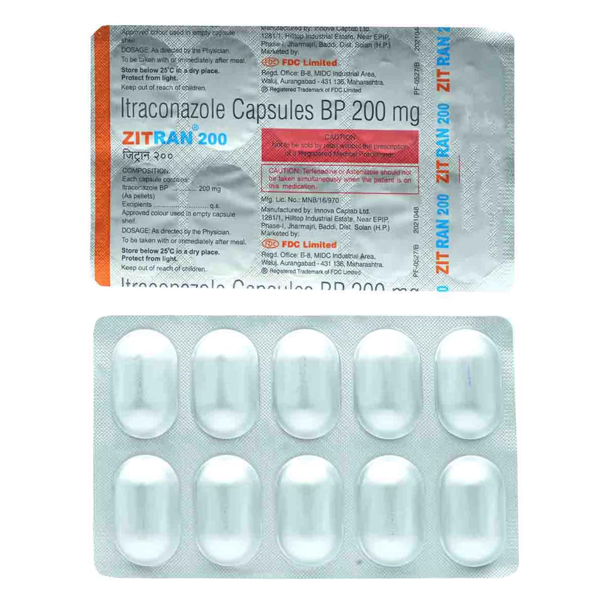 Zitran 200 Capsule