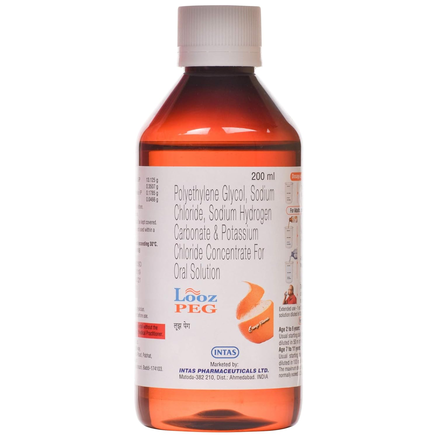 Looz Peg Oral Solution Orange