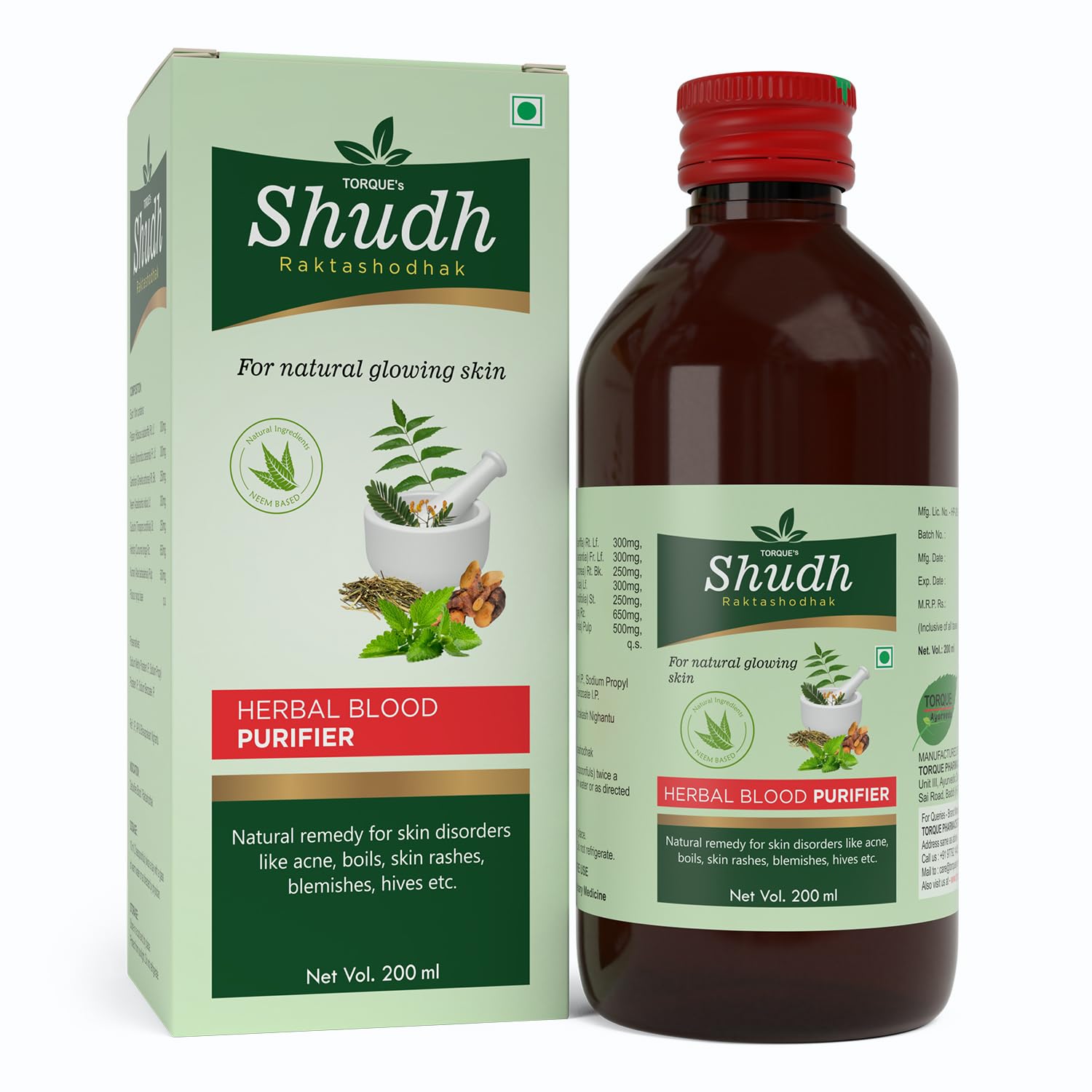 Torque's Shudh Raktashodhak Herbal Blood Purifier