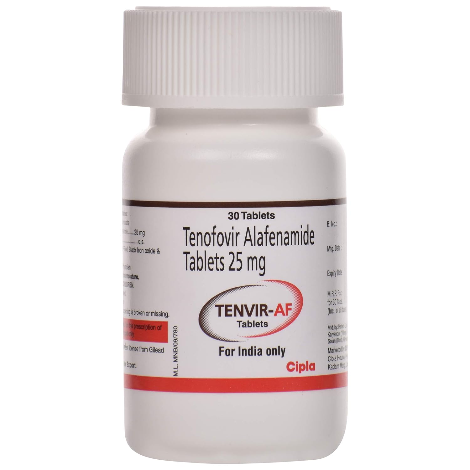 Tenvir-AF 25mg Tablet