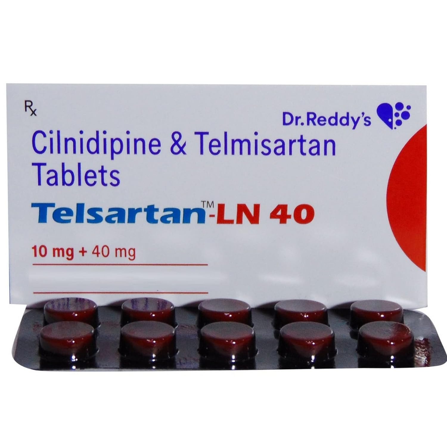 Telsartan LN 10mg/40mg Tablet