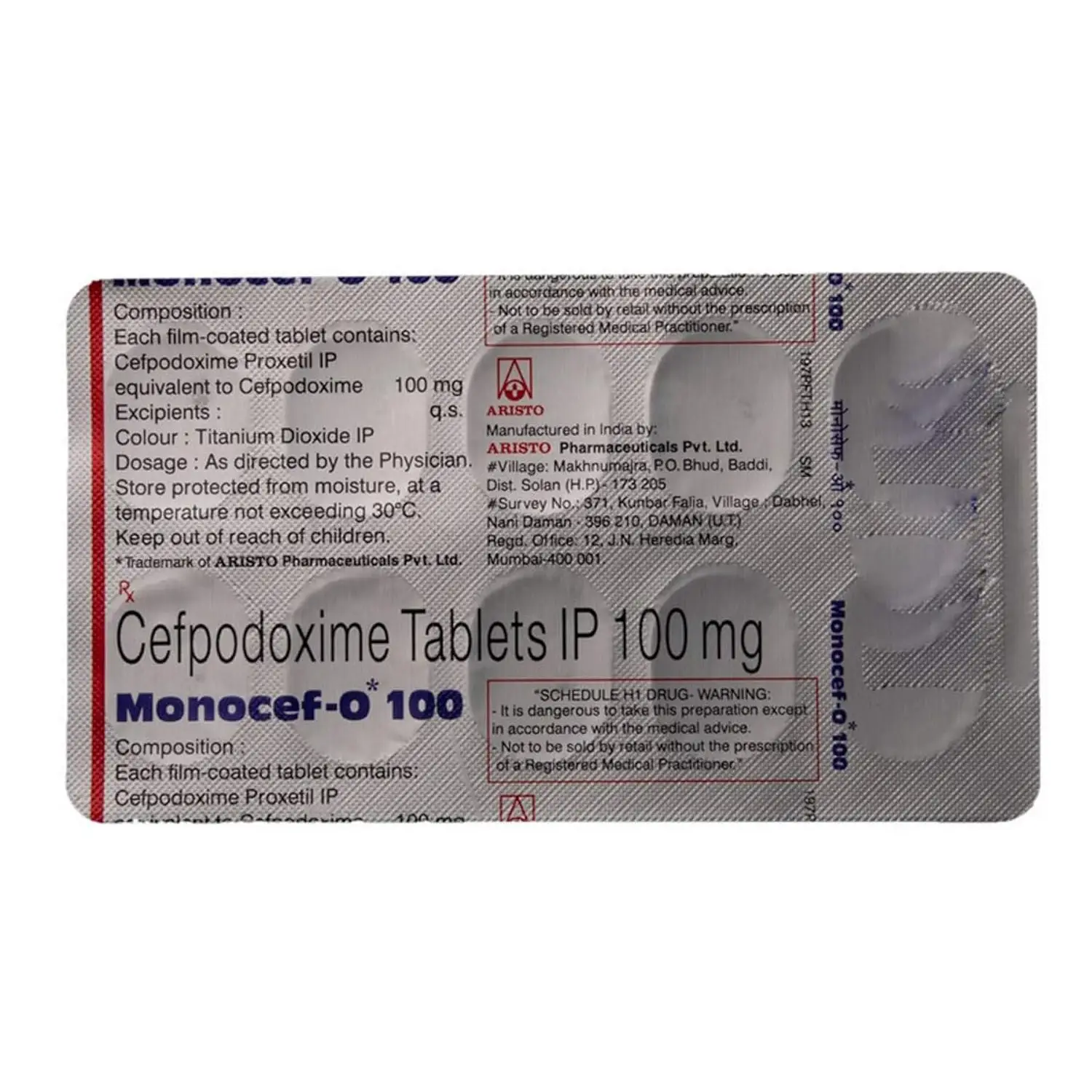 Monocef-O 100 Tablet