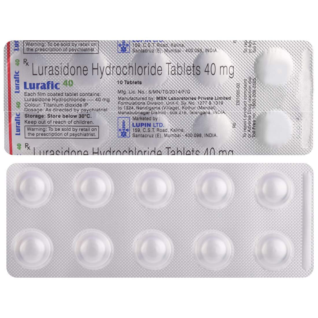 Lurafic 40 Tablet