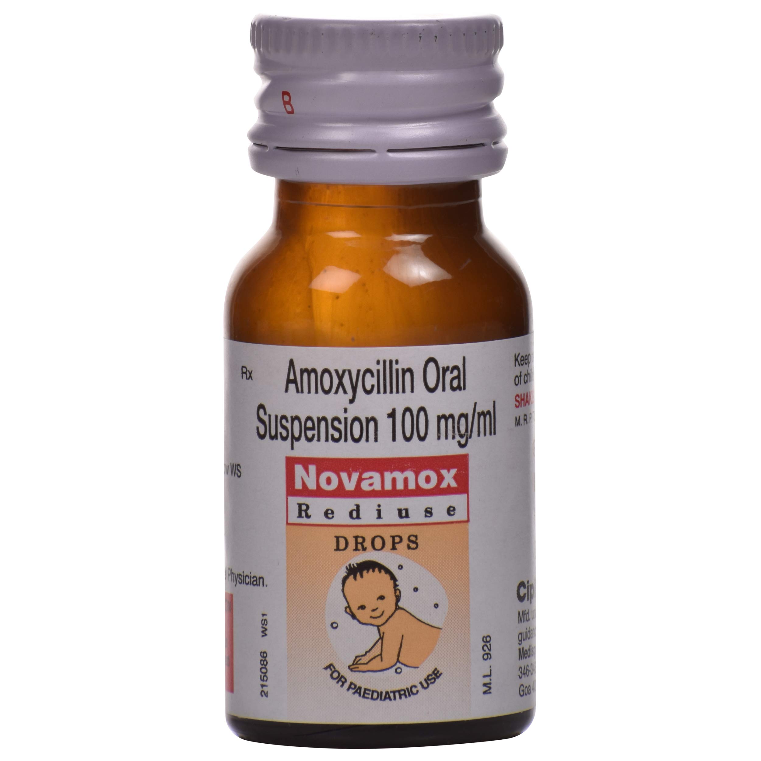 Novamox Paediatric Drops