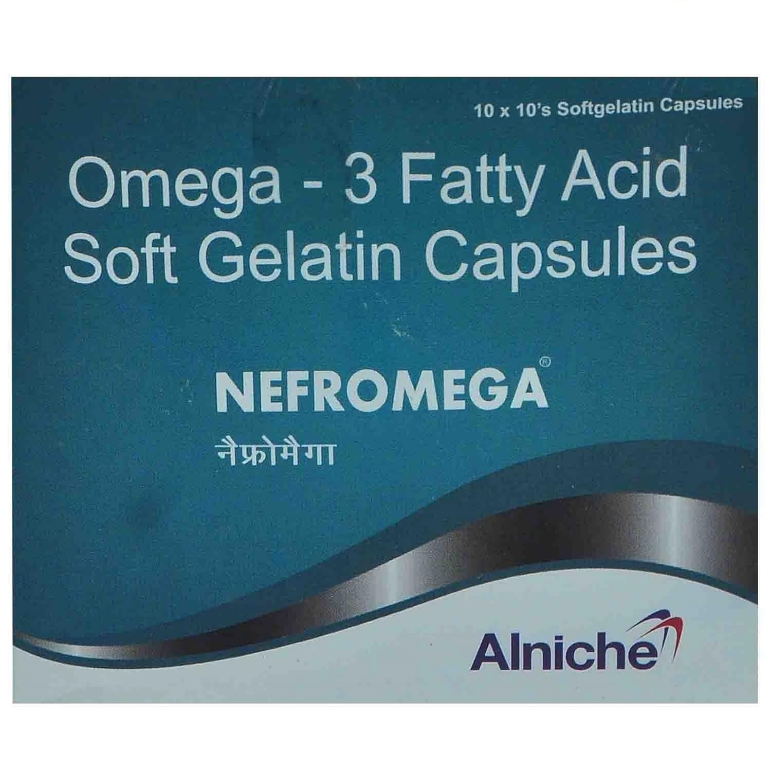 Nefromega Soft Gelatin Capsule