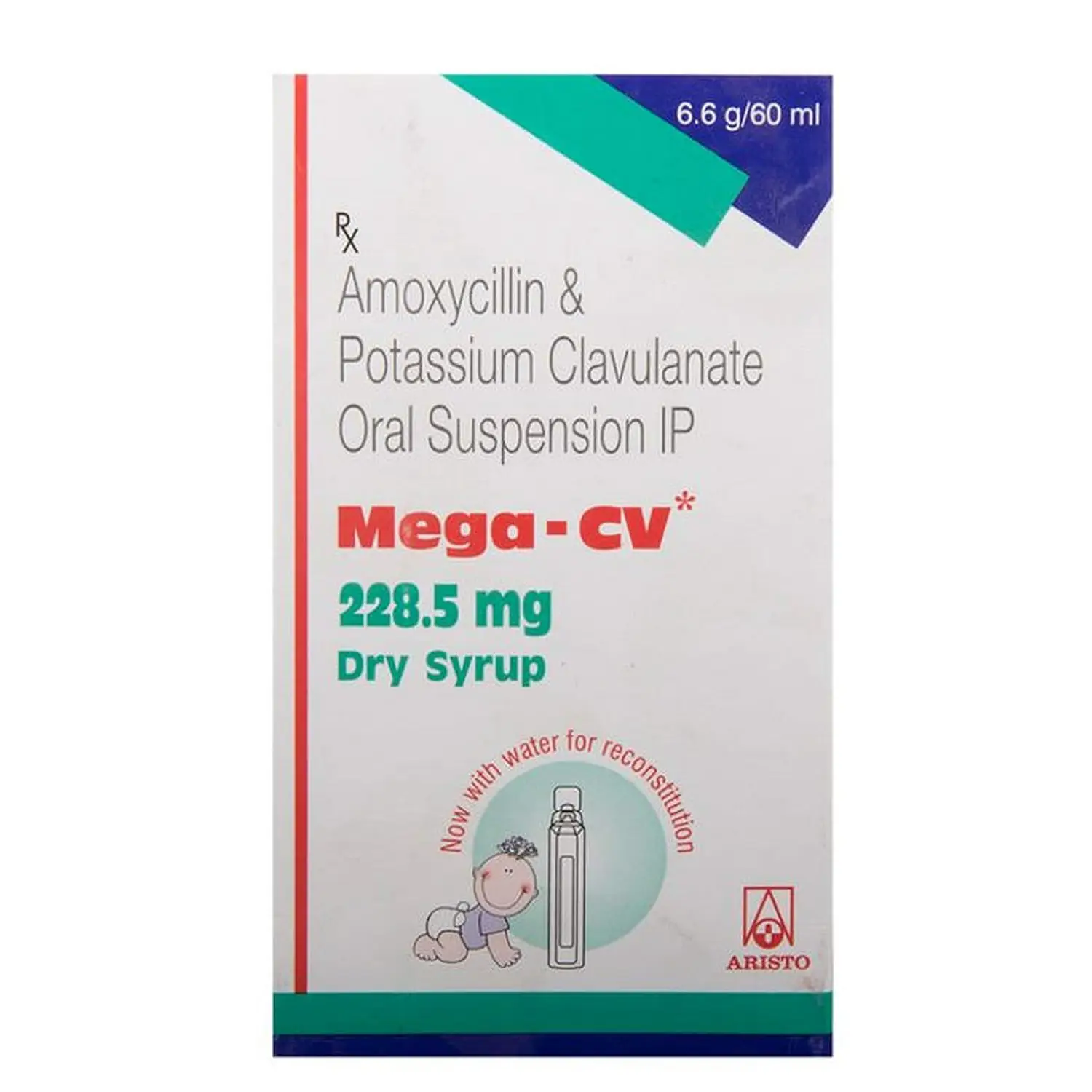 Mega-CV 228.5mg Dry Syrup