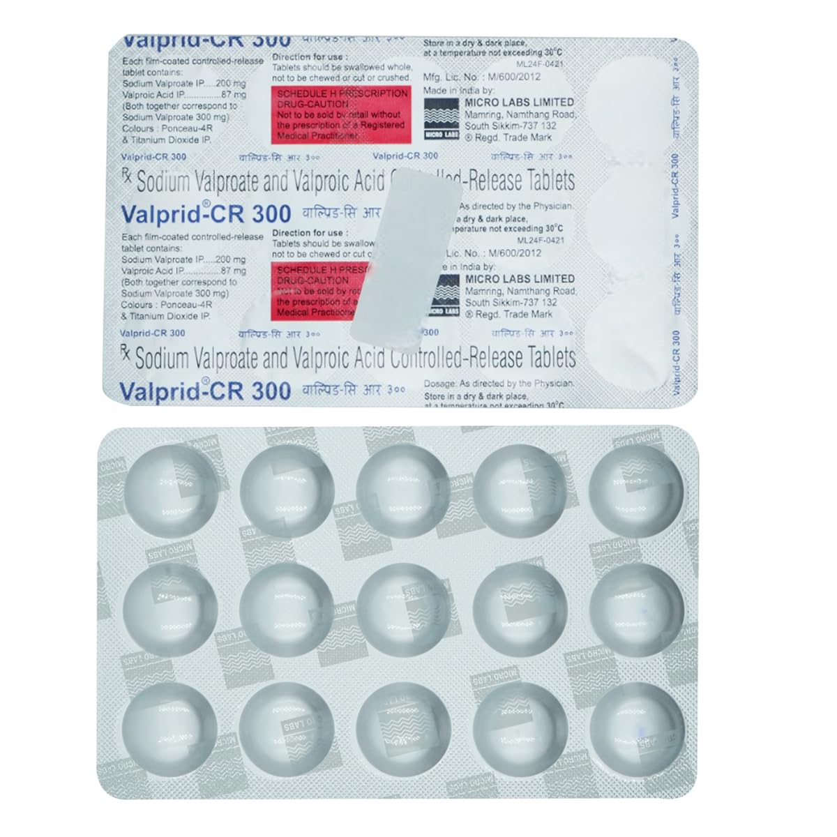 Valprid CR 300 Tablet