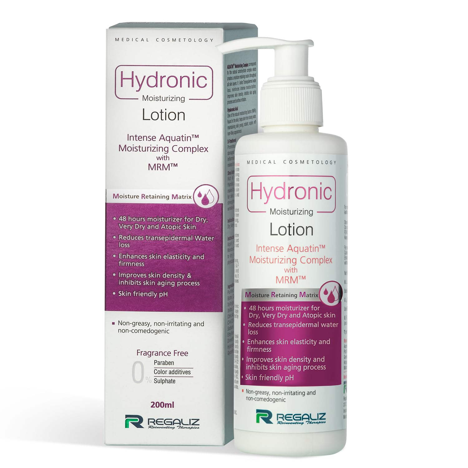 Hydronic Moisturizing Lotion for Dry, Very Dry & Atopic Skin | Fragrance-Free