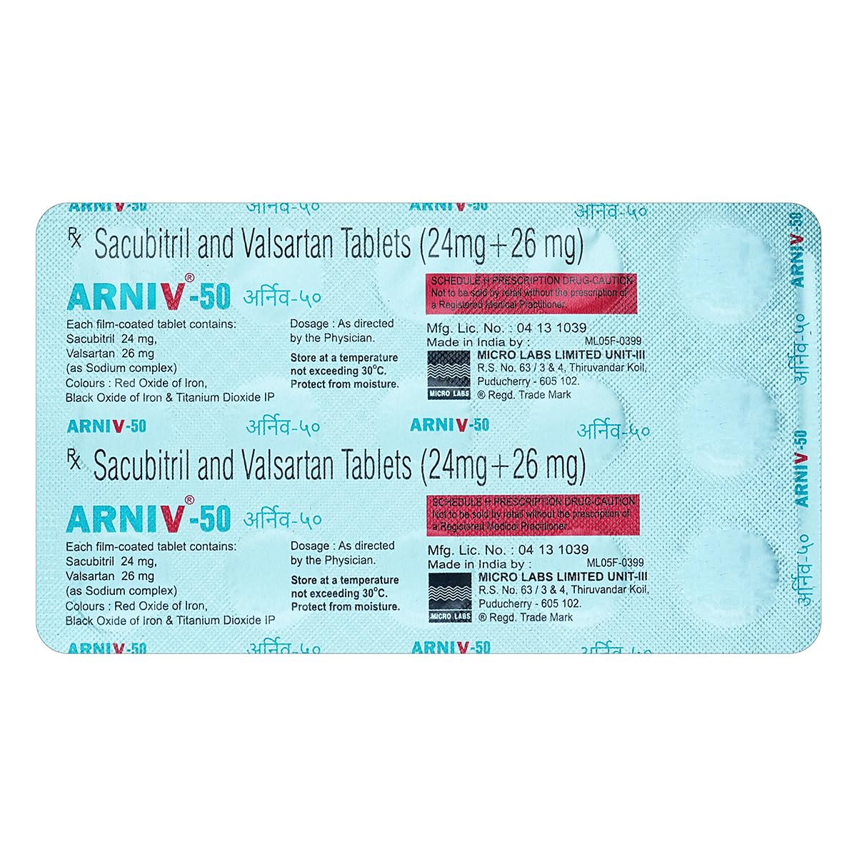 Arniv 24mg/26mg Tablet