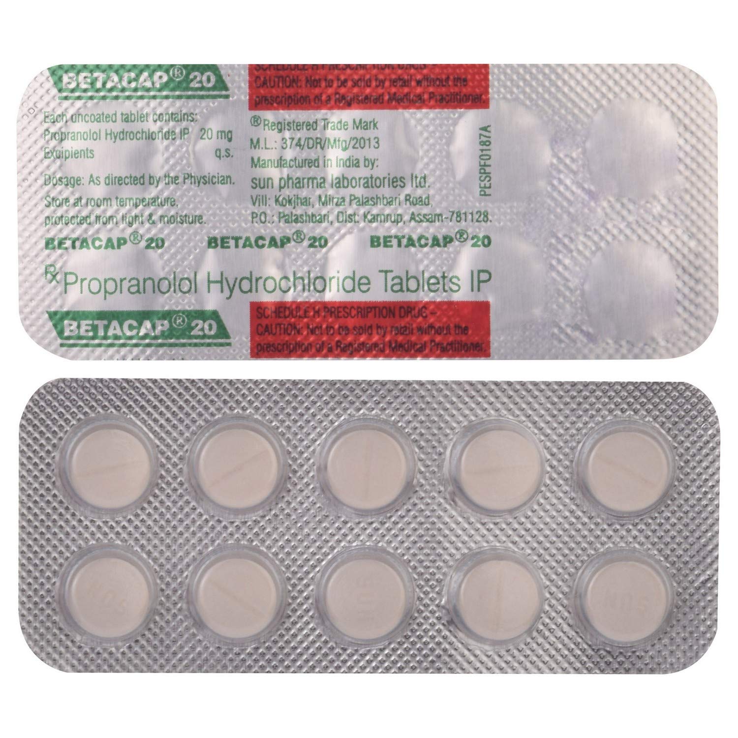 Betacap 20 Tablet