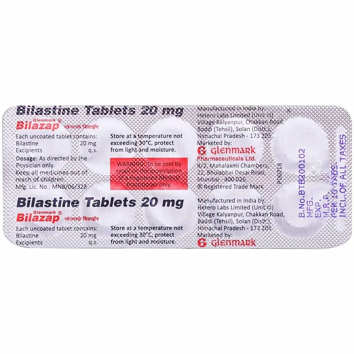 Bilazap Tablet