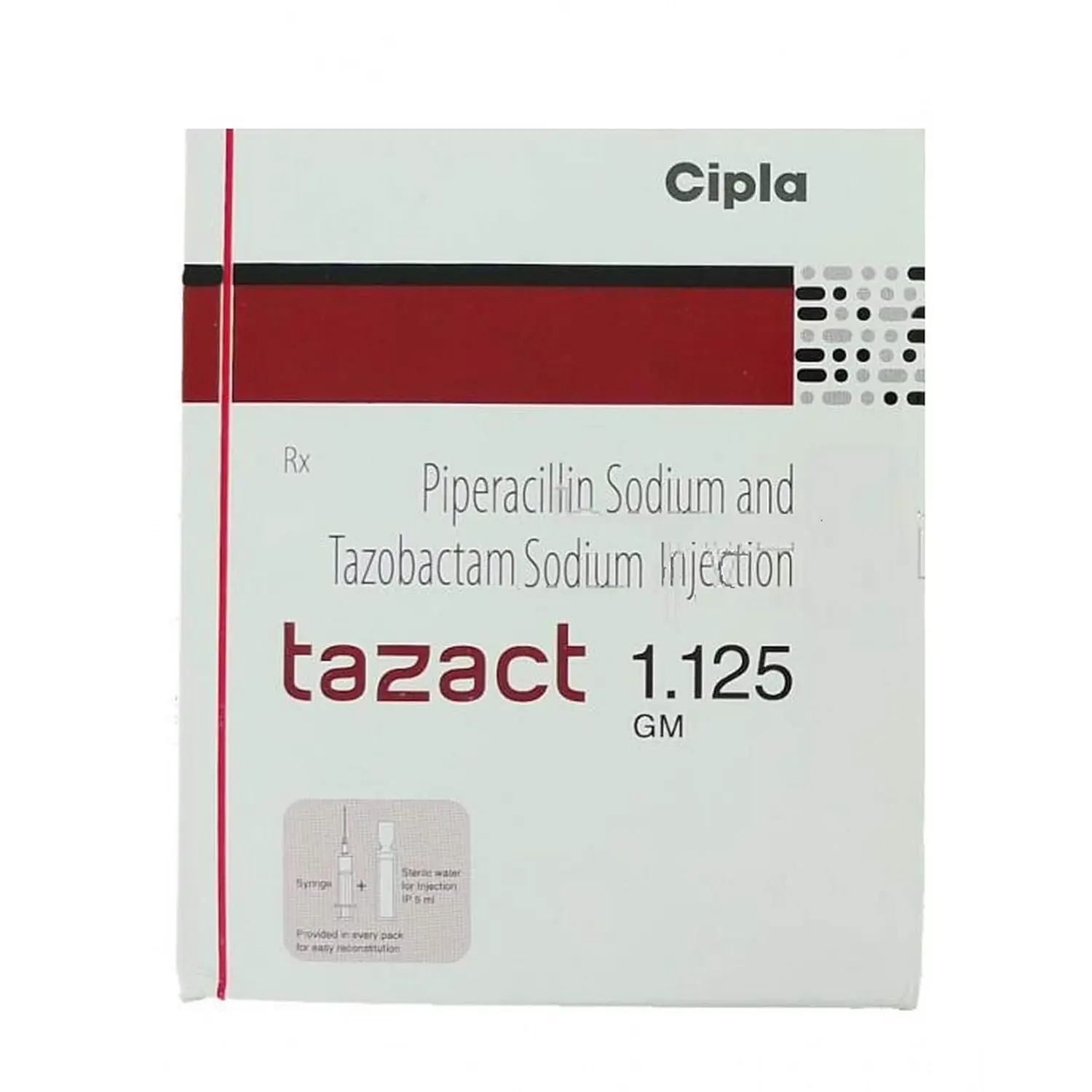 Tazact 1.125 gm Injection