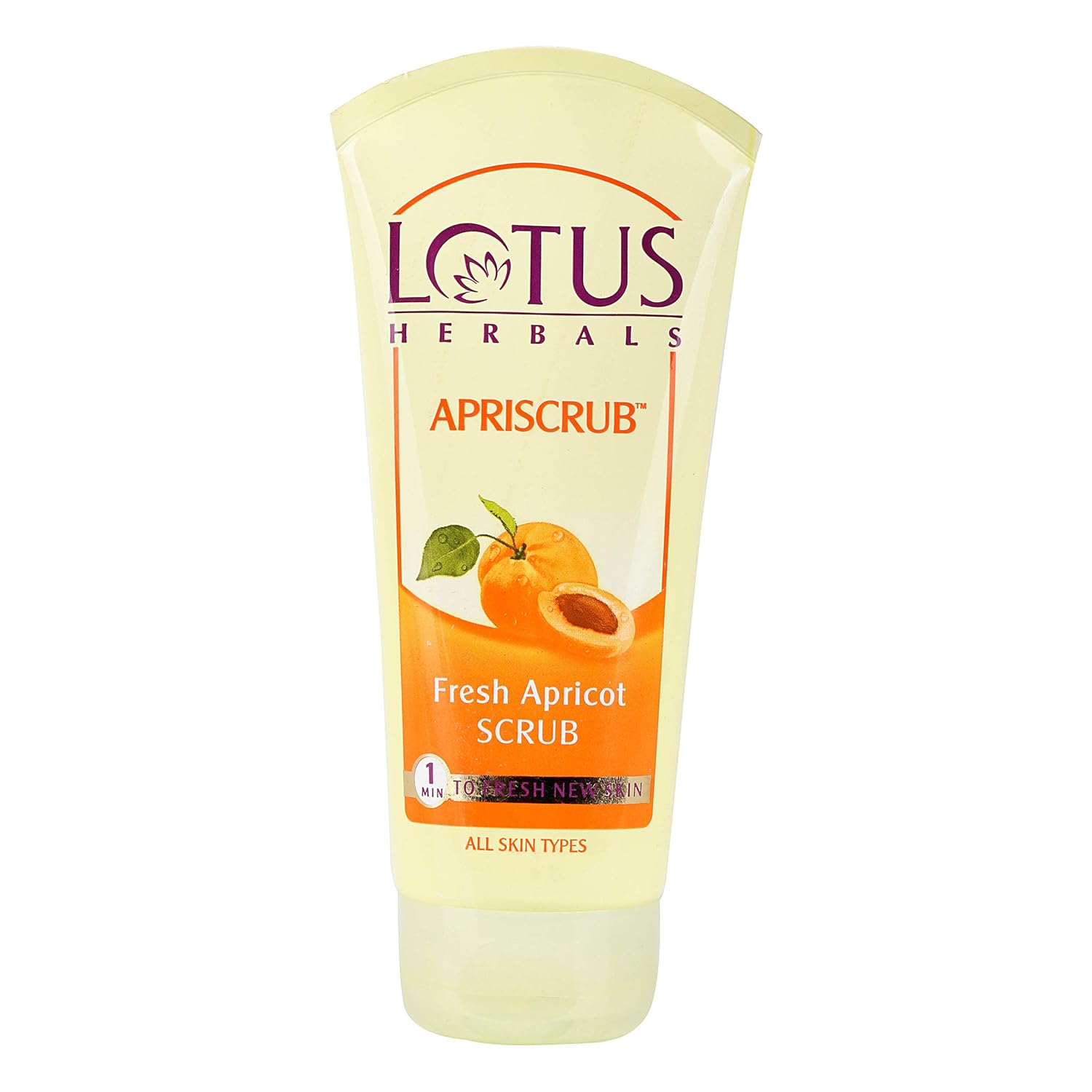 Lotus Herbals Apriscrub Fresh Apricot Scrub 180 gm