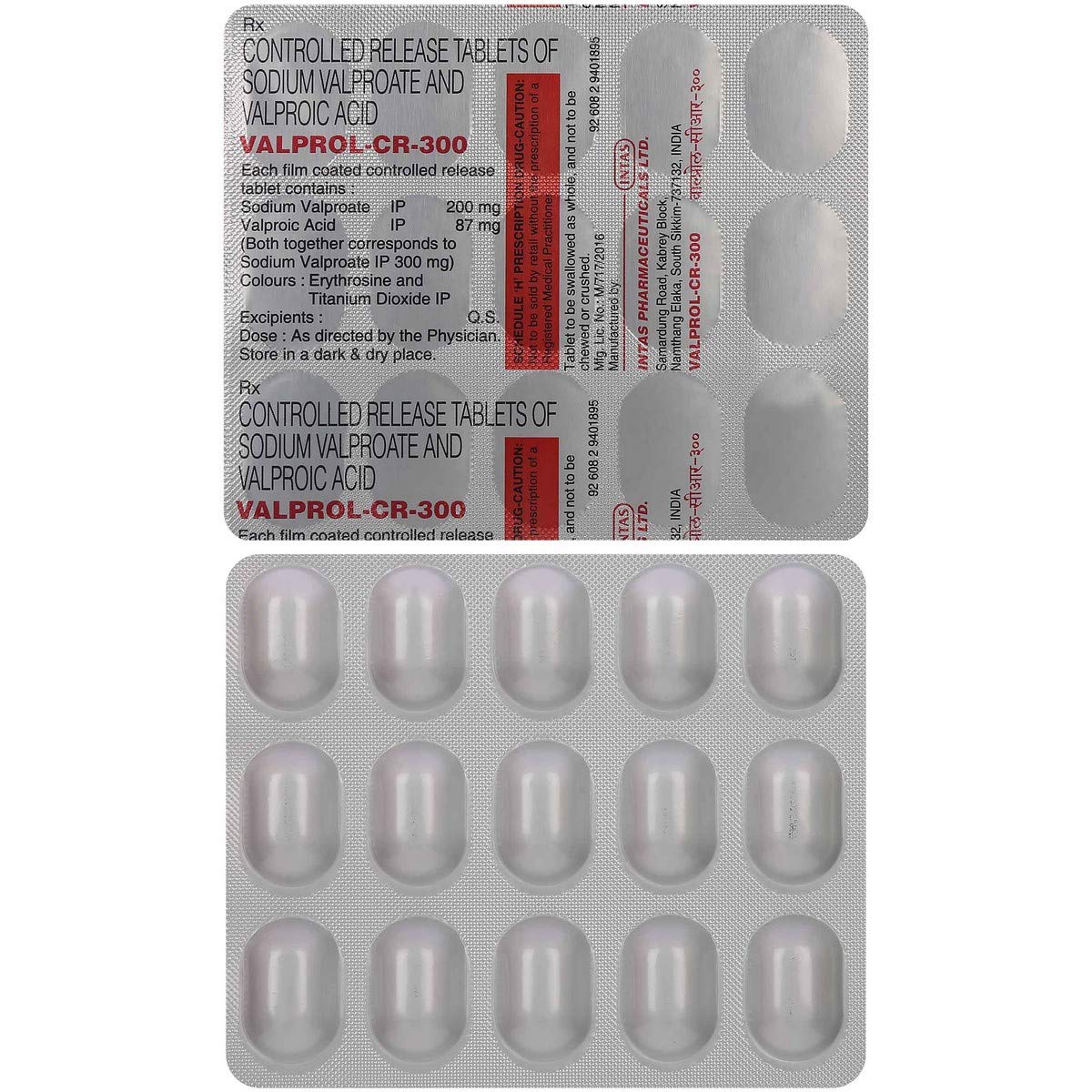 Valprol CR 300 Tablet