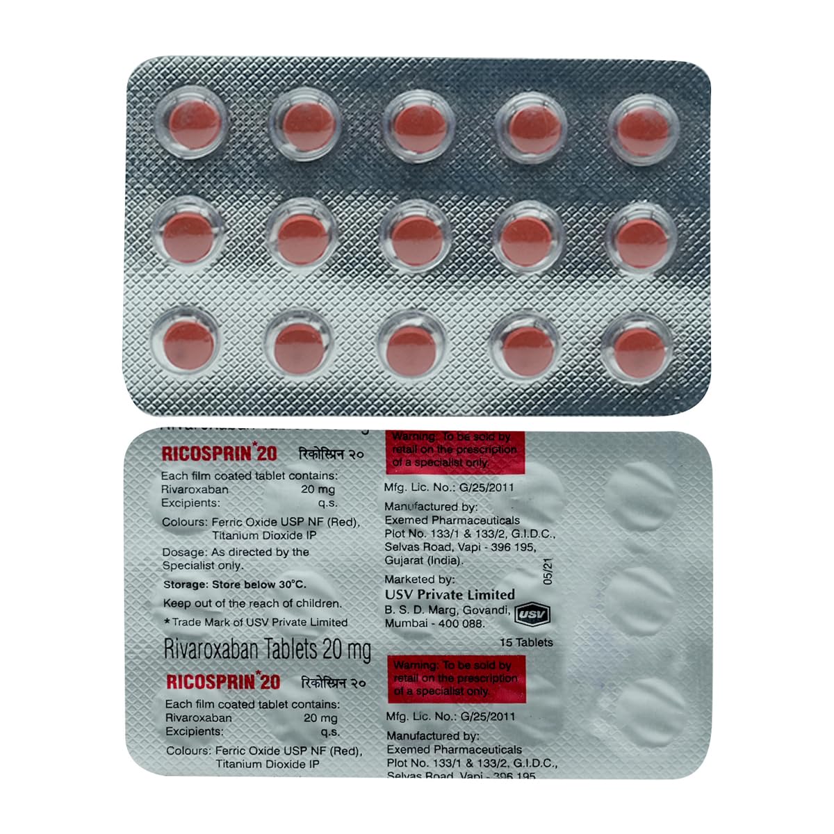 Ricosprin 20 Tablet