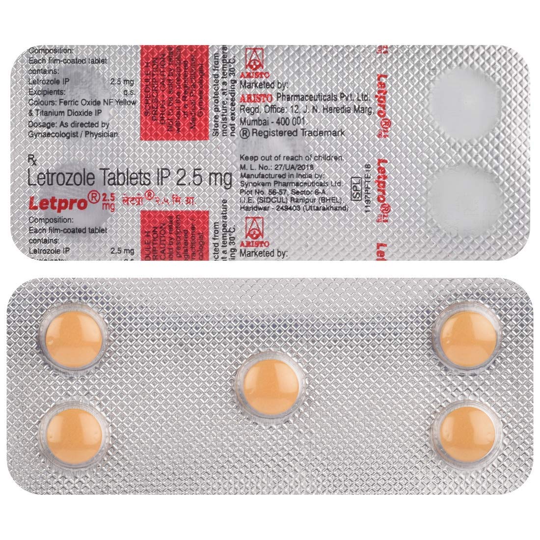 Letpro 2.5mg Tablet