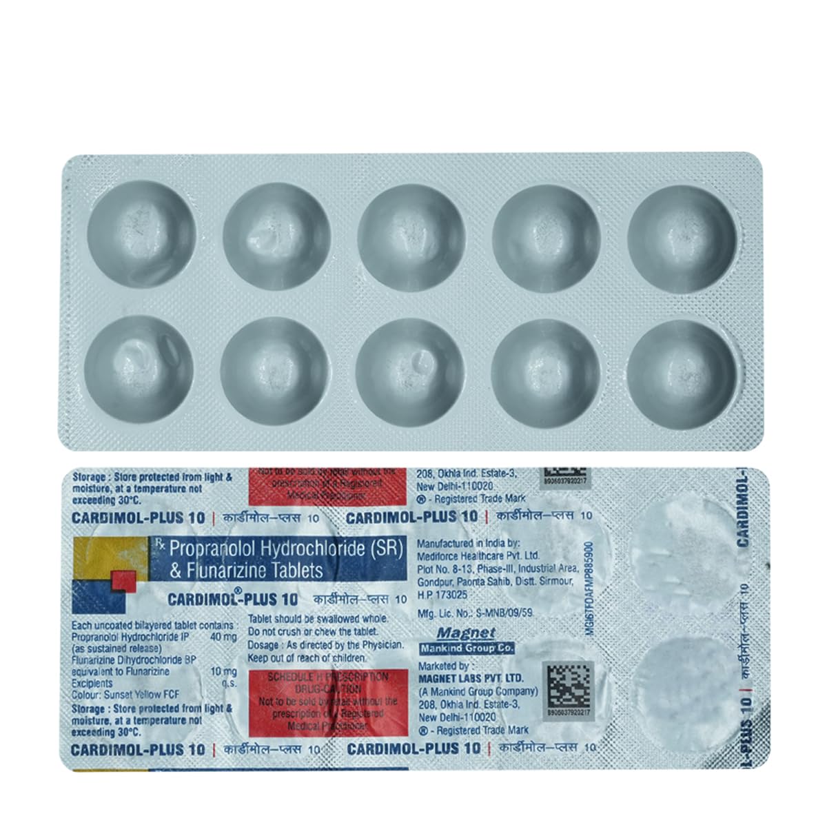 Cardimol-Plus 10 Tablet SR