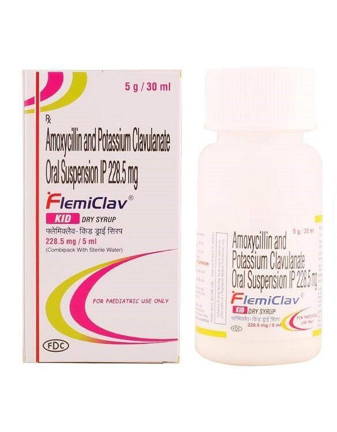 Flemiclav Kid 200 mg/28.5 mg Dry Syrup