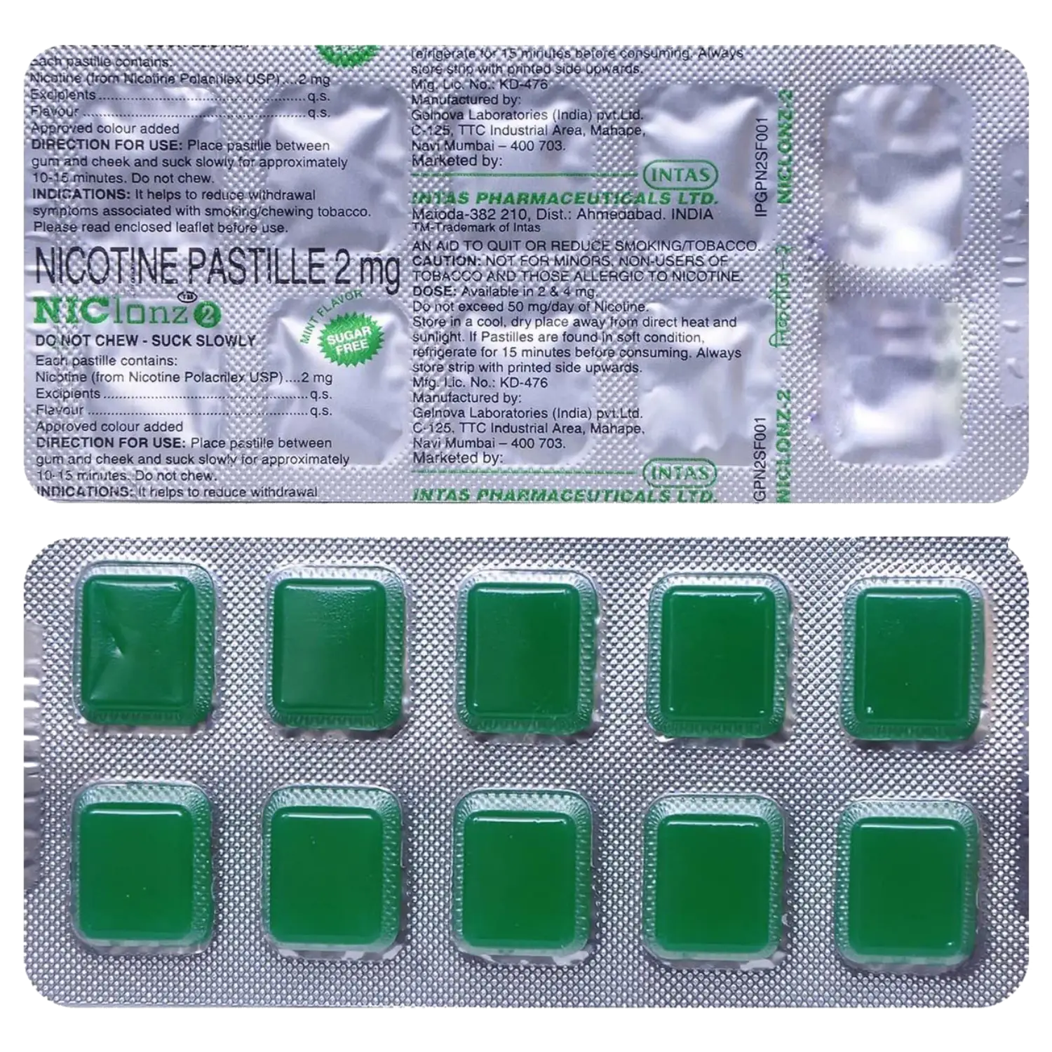 Niclonz 2mg Pastilles