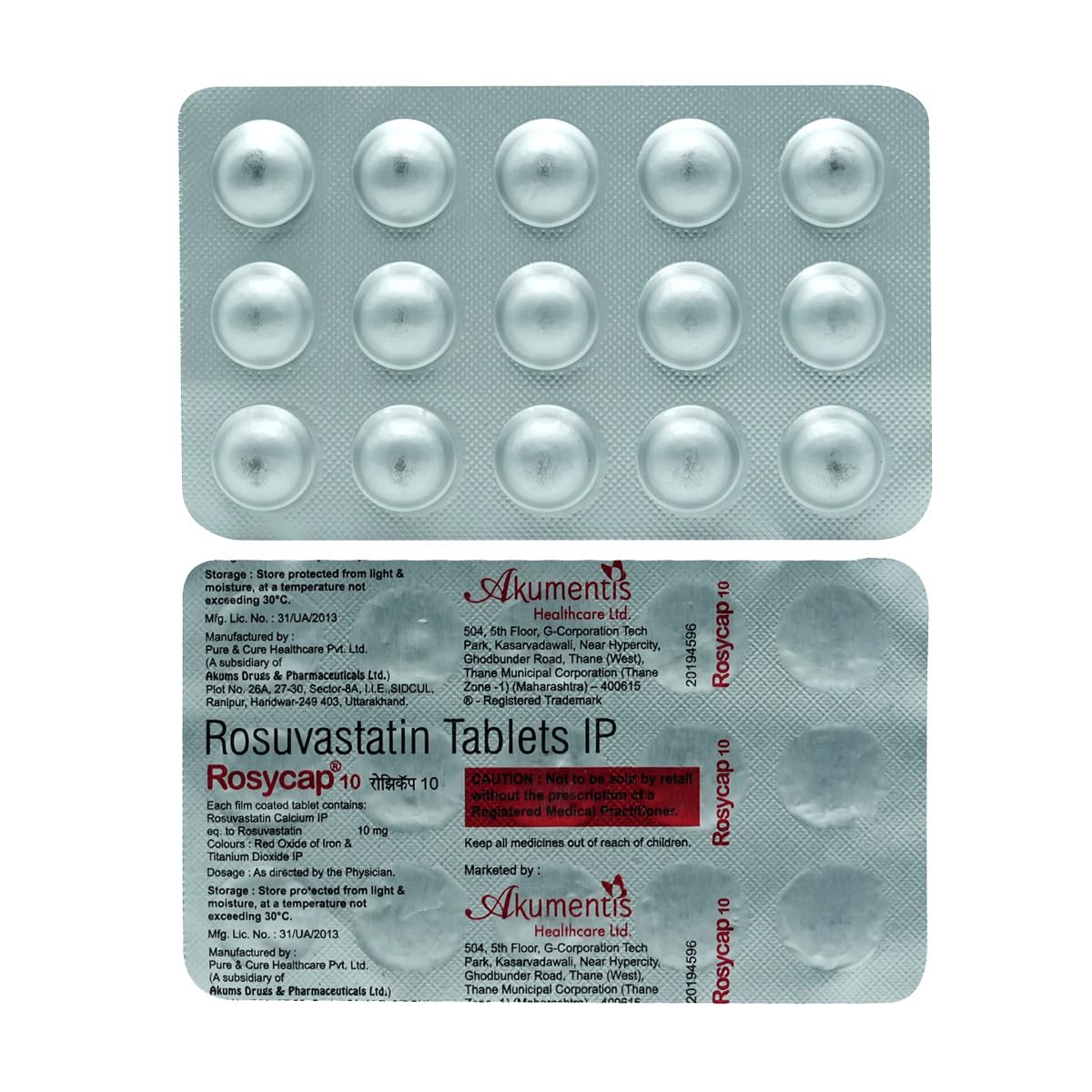 Rosycap 10 Tablet