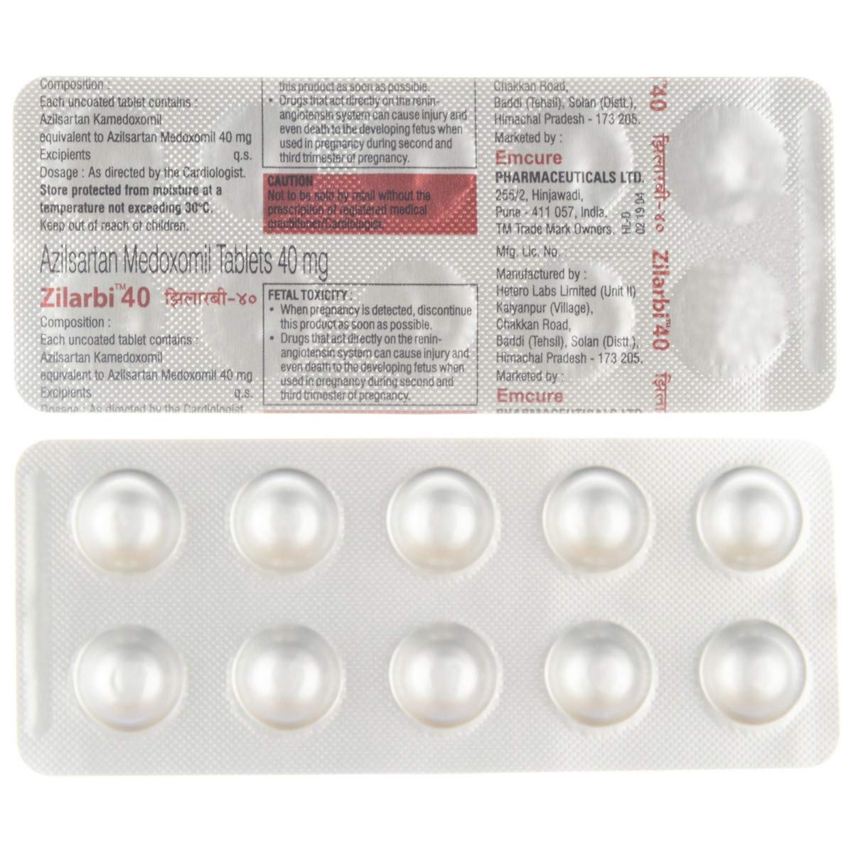 Zilarbi 40 Tablet