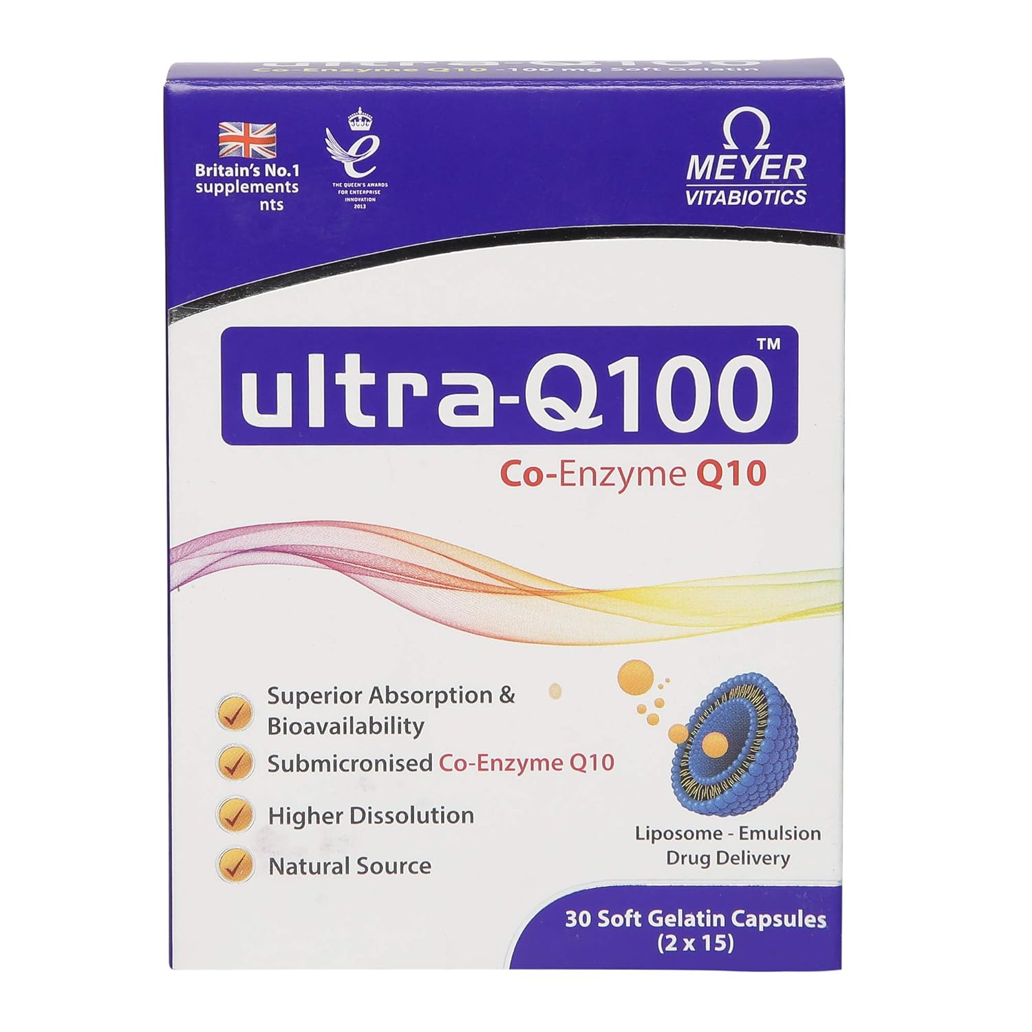 Ultra-Q 100mg Capsule