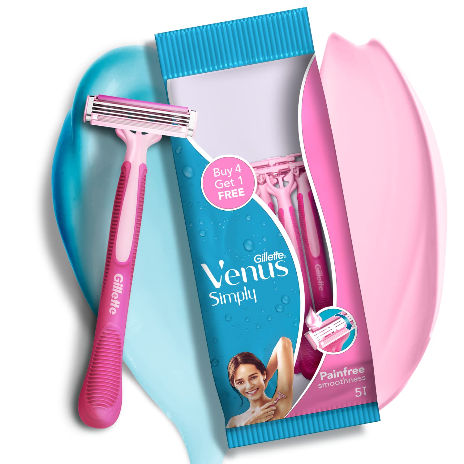 Venus Simple Basic Pink Razor