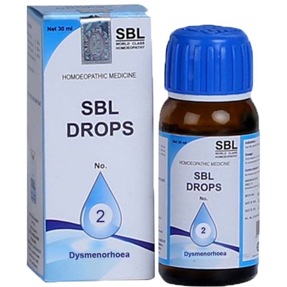 SBL Drops No. 2 (For Dysmenorrhoea)