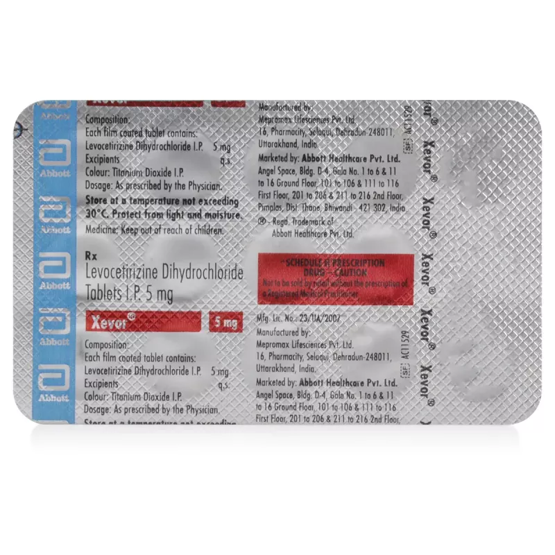 Xevor 5mg Tablet