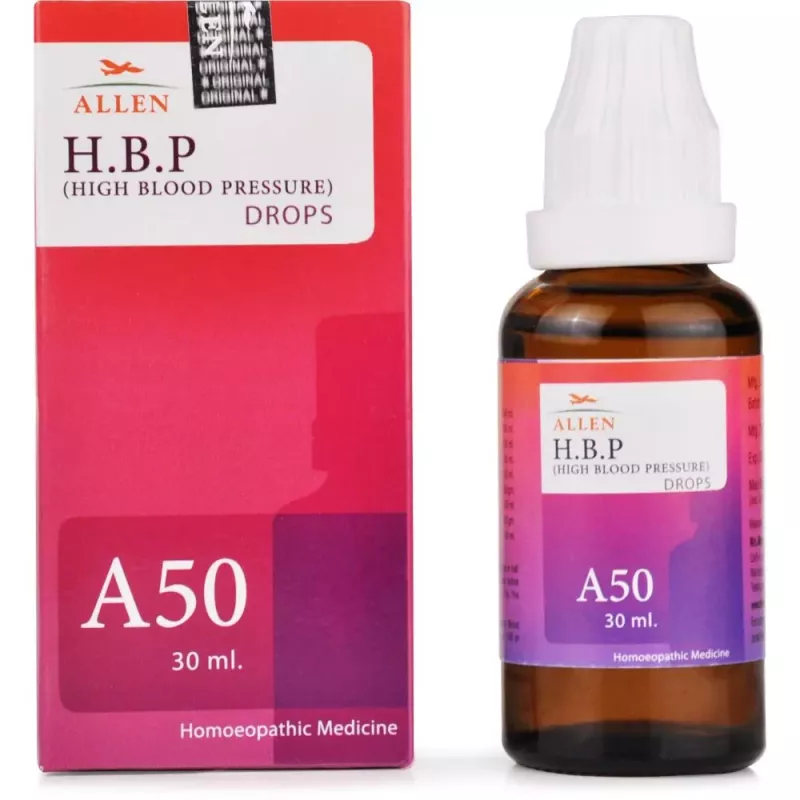 Allen A50 H.B.P (High Blood Pressure) Drop
