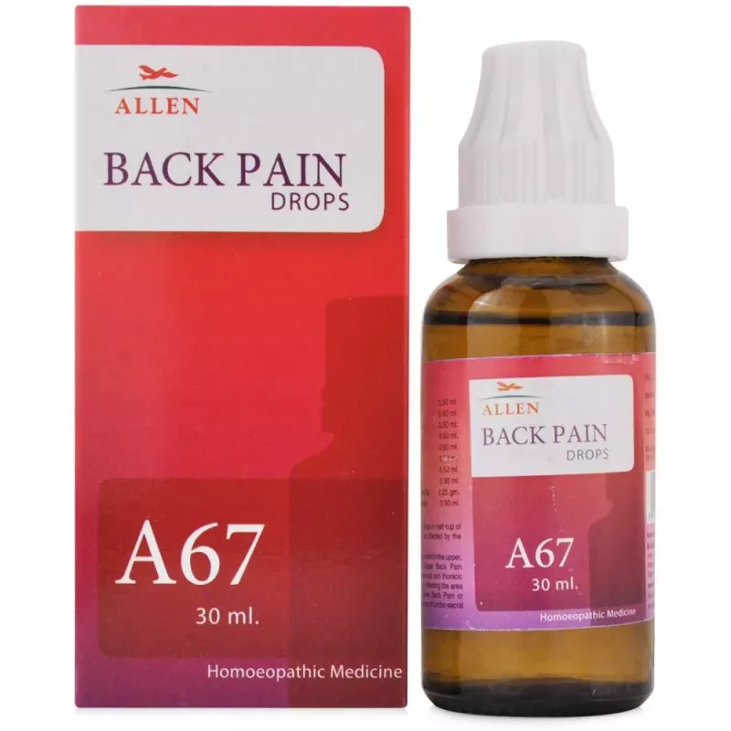 Allen A67 Back Pain Drop