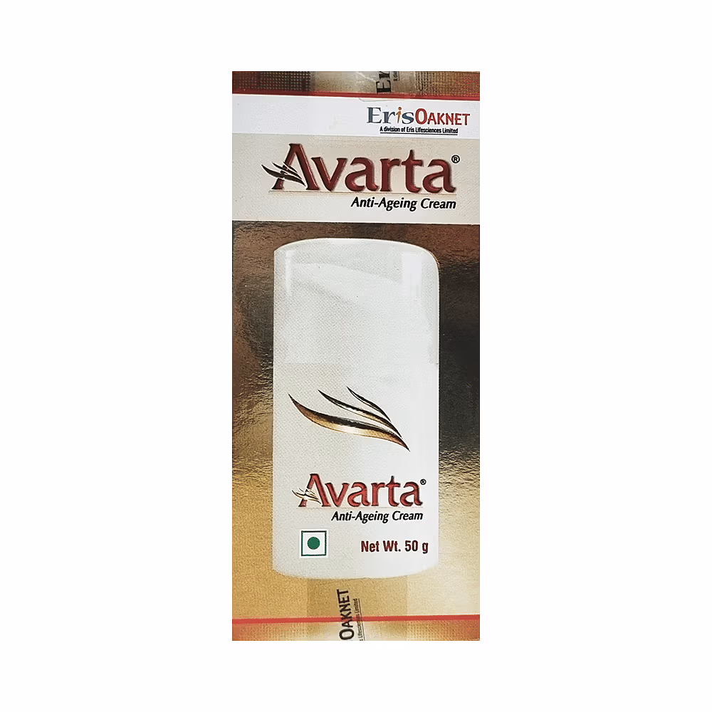 Avarta Anti-Ageing Cream, Fights Wrinkles & Fine Lines, Contains Vitamin E,Jojoba Oil & Glycerin