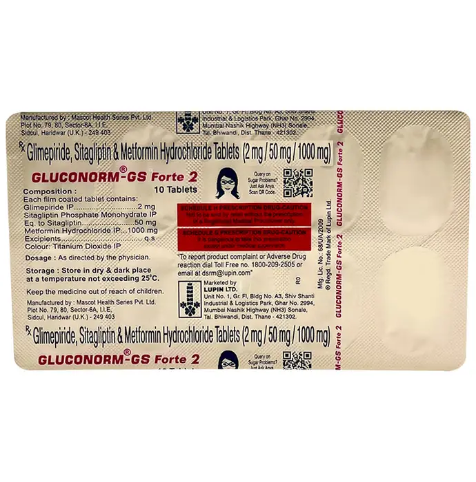 Gluconorm-GS Forte 1 Tablet