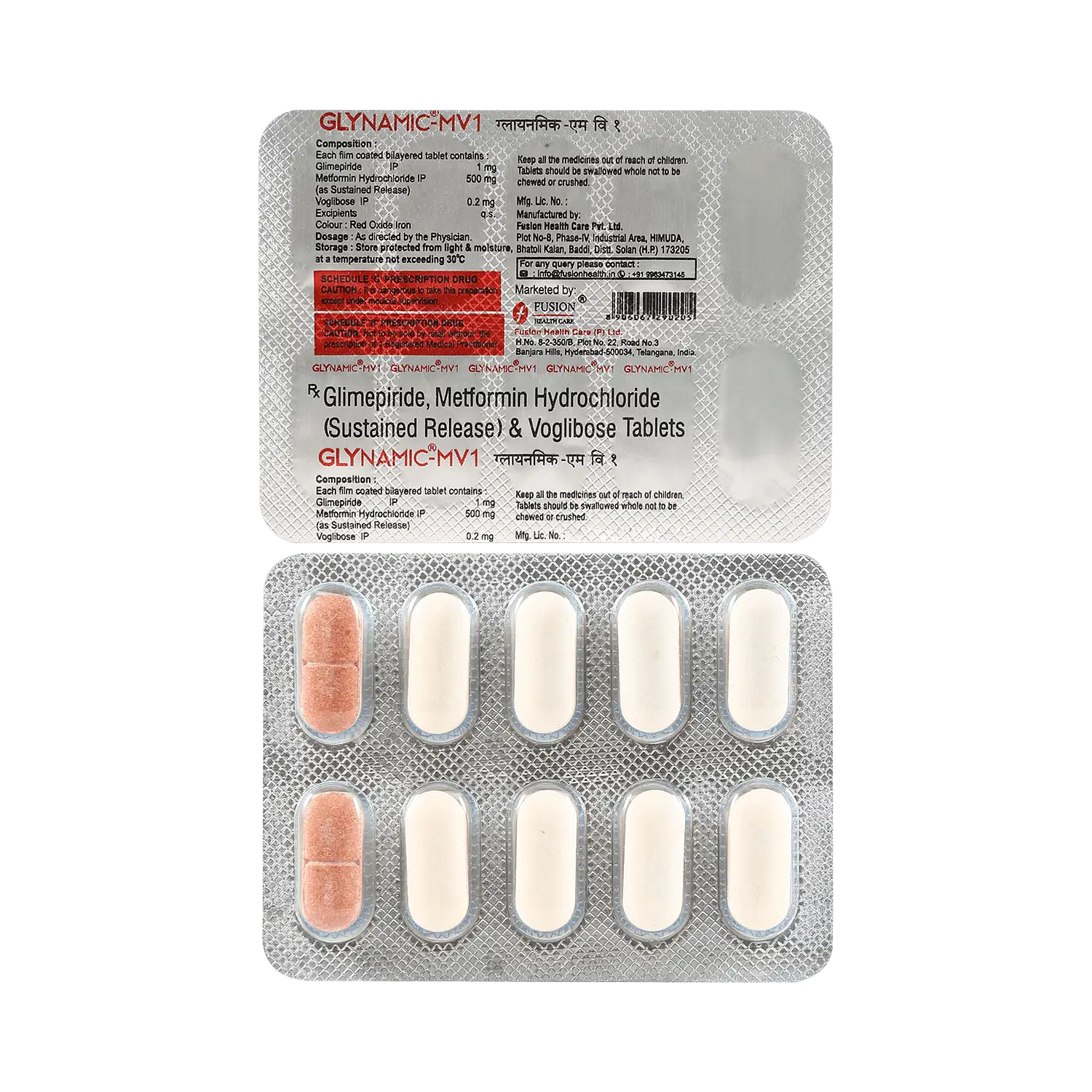 Glynamic MV 1 Tablet