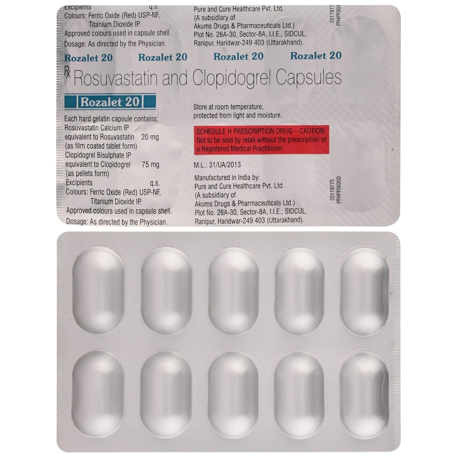 Rozalet 20 Tablet
