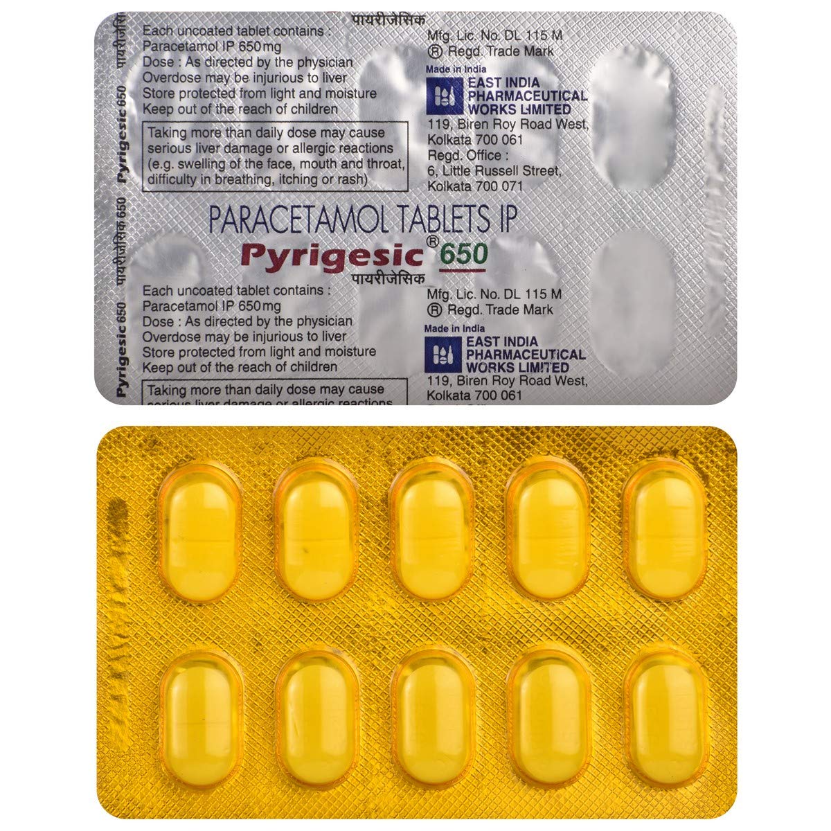 Pyrigesic 650 Tablet