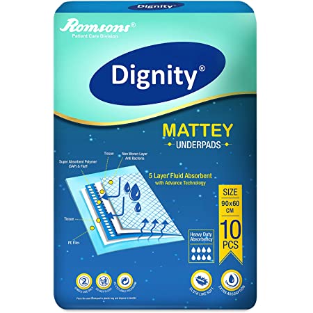 Dignity Underpads 90cm x 60cm Mattey