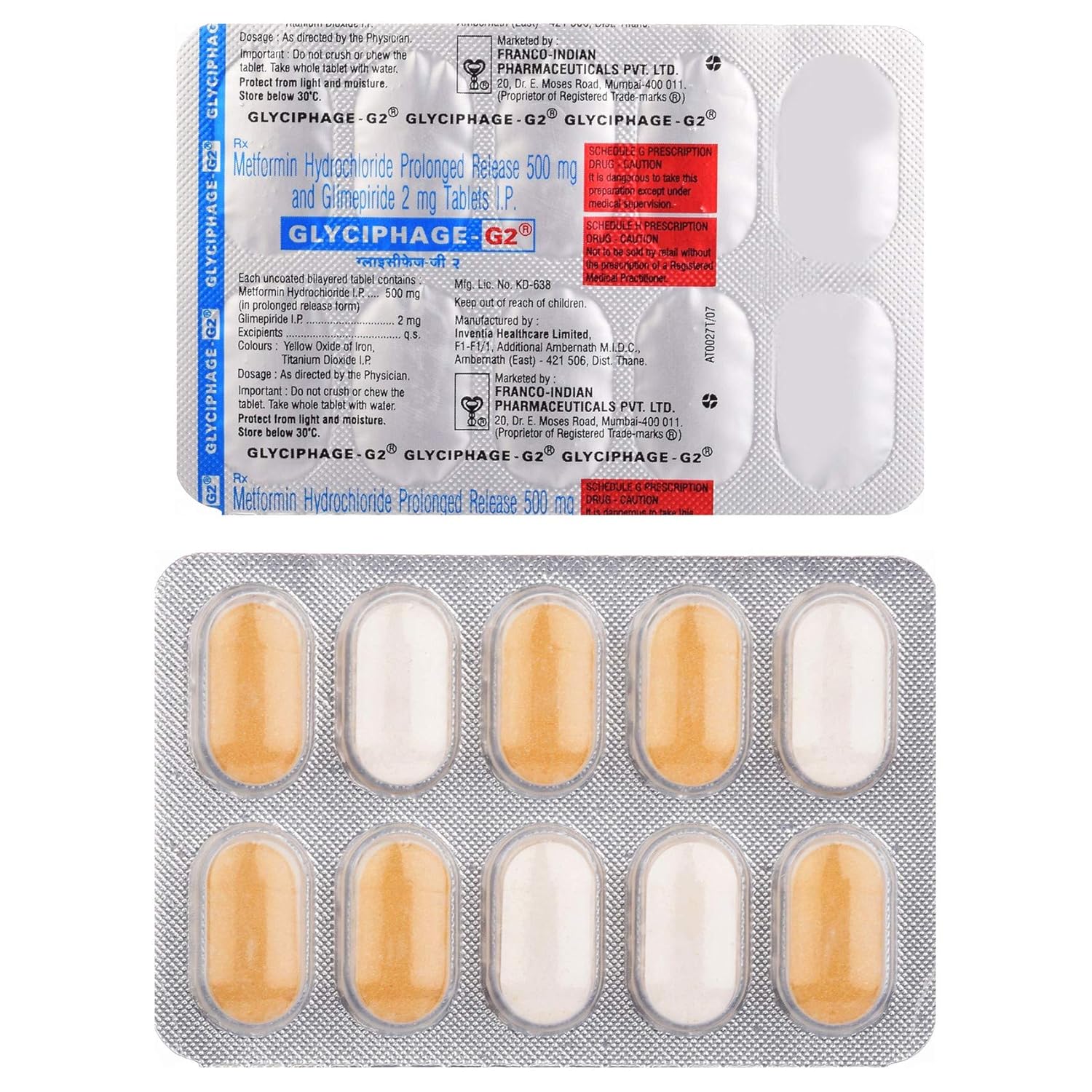 Glyciphage-G 2 Tablet PR