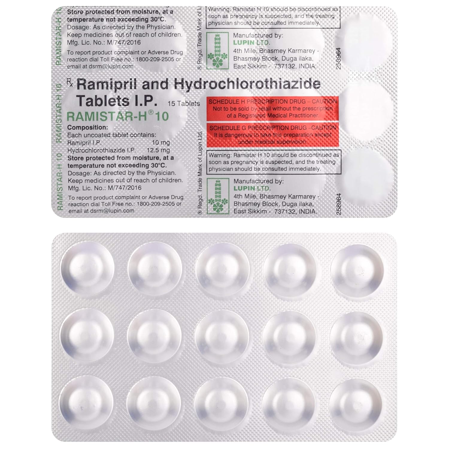 Ramistar-H 10 Tablet