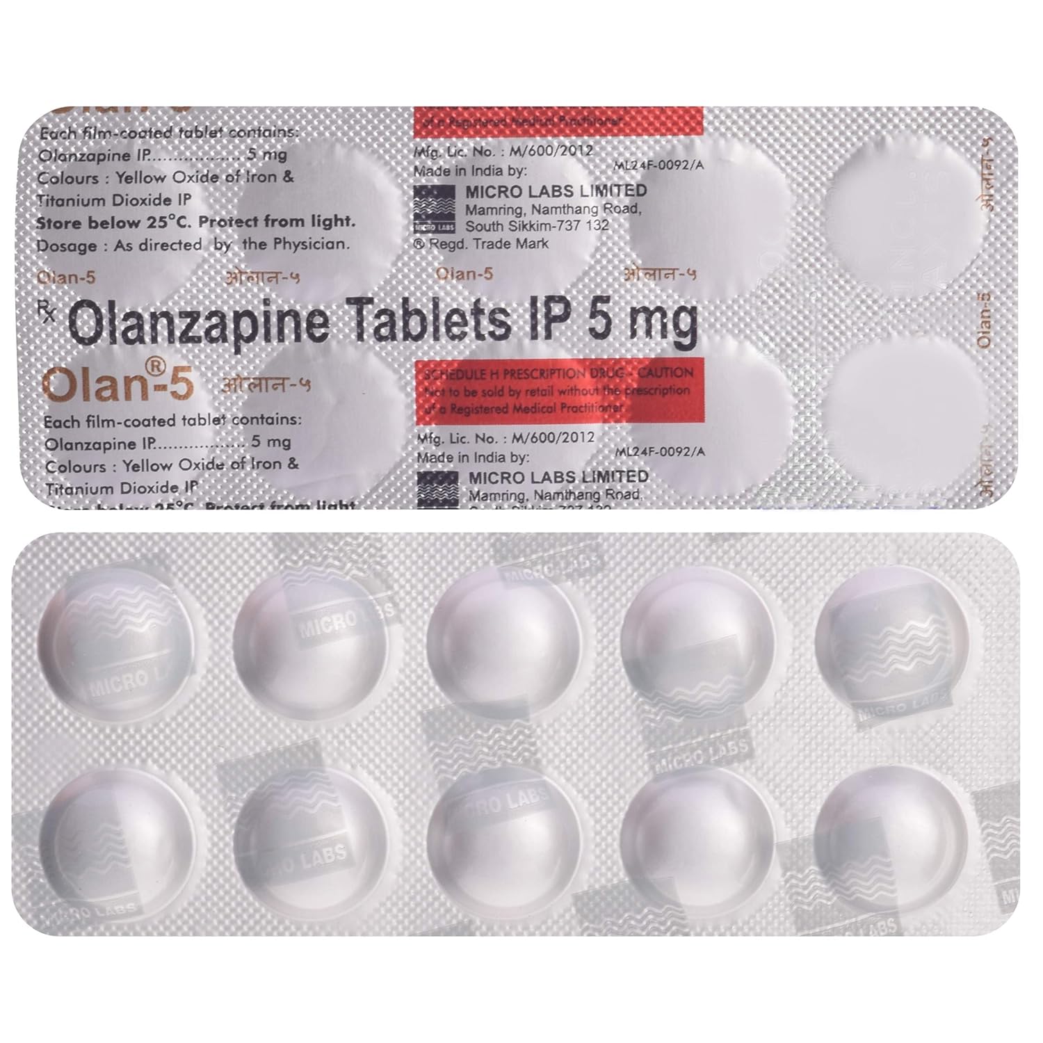 Olan 5mg Tablet MD