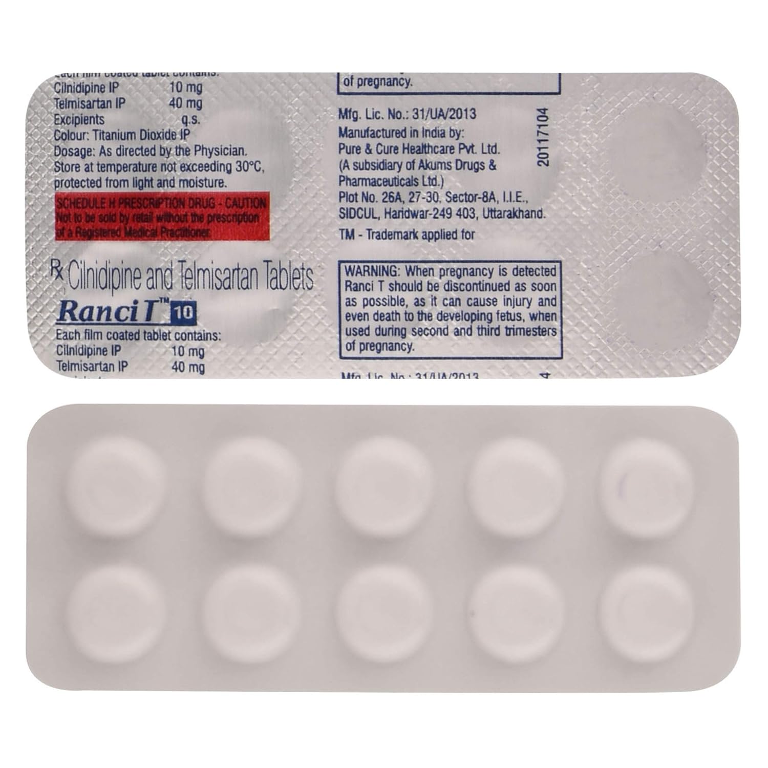 Ranci T 10mg Tablet