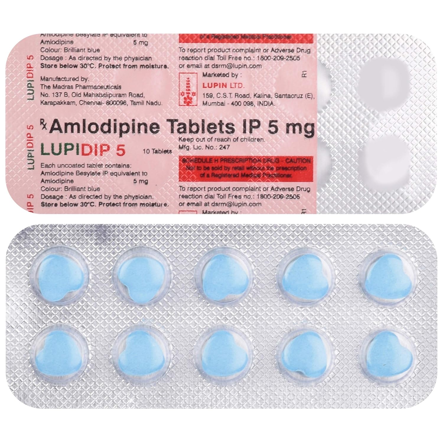 Lupidip 5 Tablet