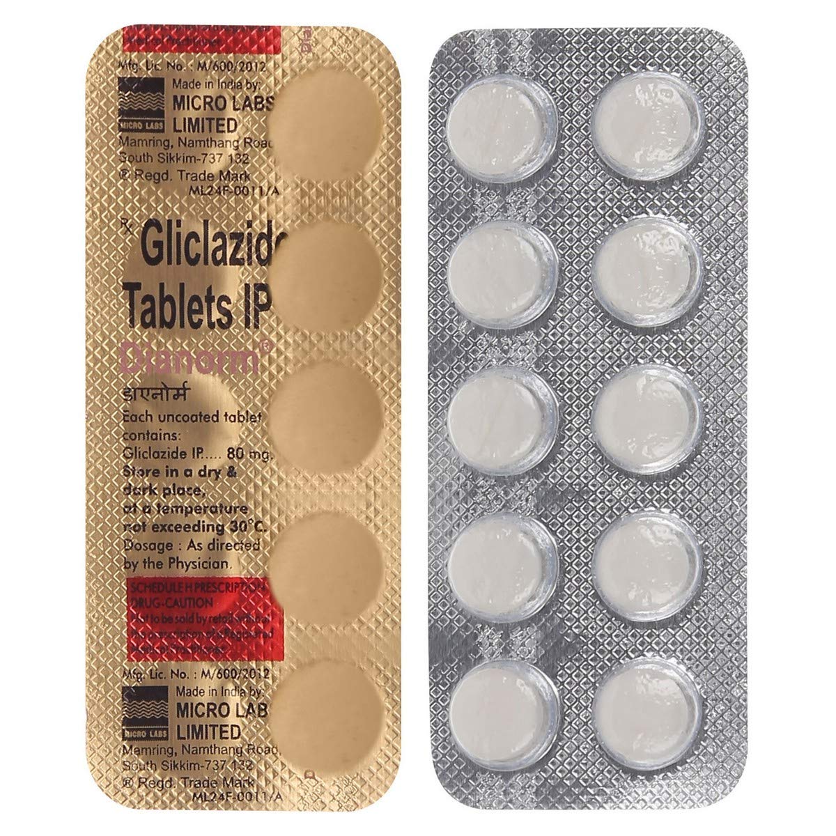 Dianorm 80mg Tablet